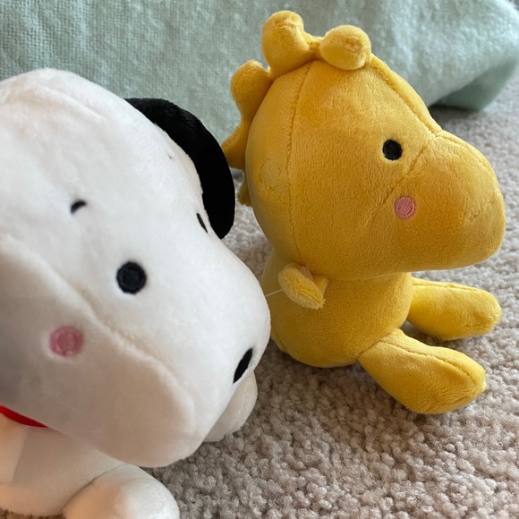 Hallmark Better Together Peanuts Snoopy & Woodstock Magnetic Plush NEW Toys - Picture 7 of 17